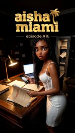 Episódio da série da Aisha no Instagram